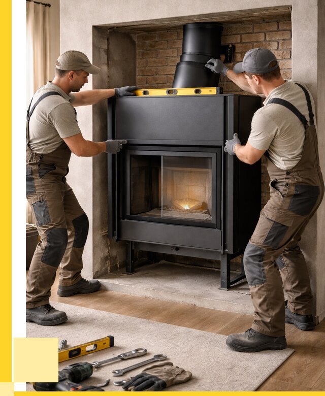 Установка каминных топок в Мценске под ключ от 18229 р. | ЭриданМцн