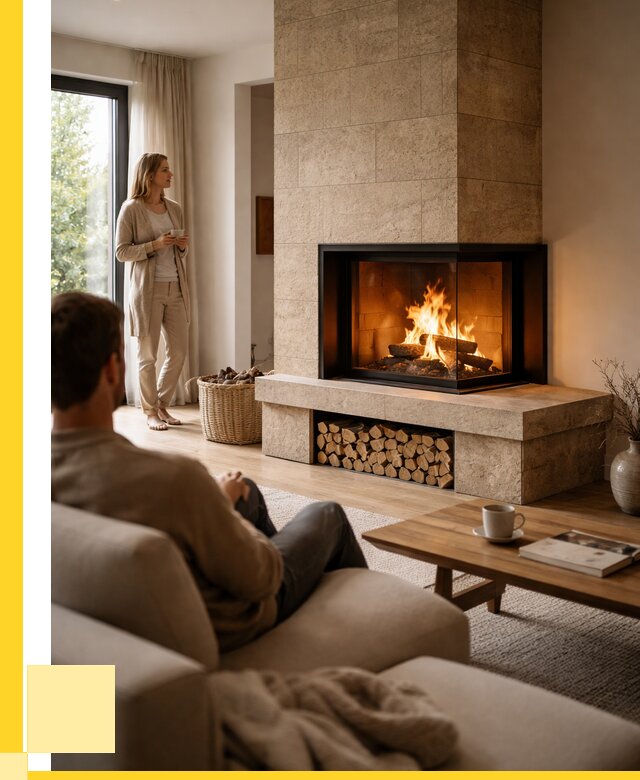 Угловые камины из кирпича установка в Мценске от 151905 р. ЭриданМцн