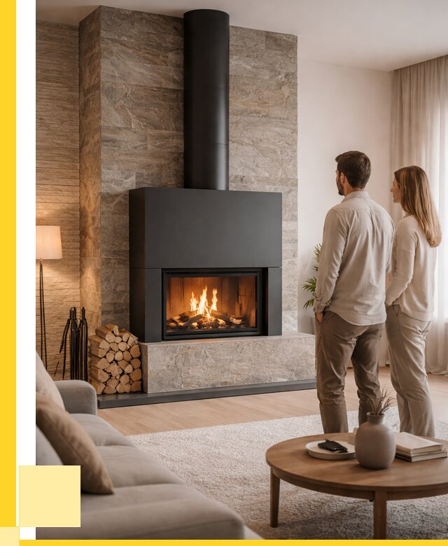 Закрытые камины под ключ в Мценске от 121524 р., ЭриданМцн