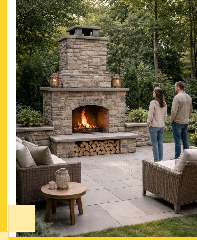 Уличные камины из кирпича в Мценске от 151905 р. | ЭриданМцн