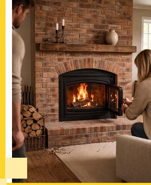 Кирпичные камины под ключ в Мценске от 151905 р. | ЭриданМцн