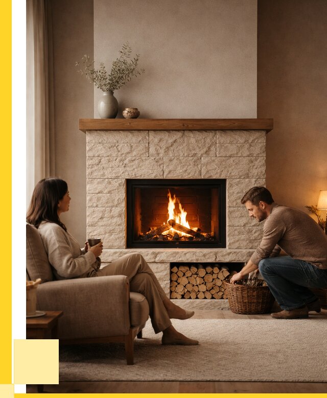 Камины для дома в Мценске под ключ от 151905 р. | ЭриданМцн