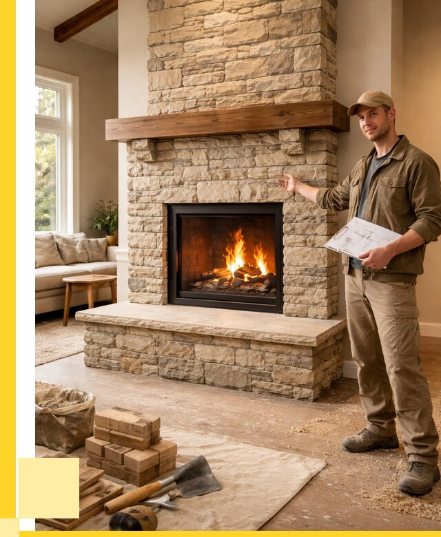 Камины под ключ в Мценске от 182286 р. | ЭриданМцн — установка