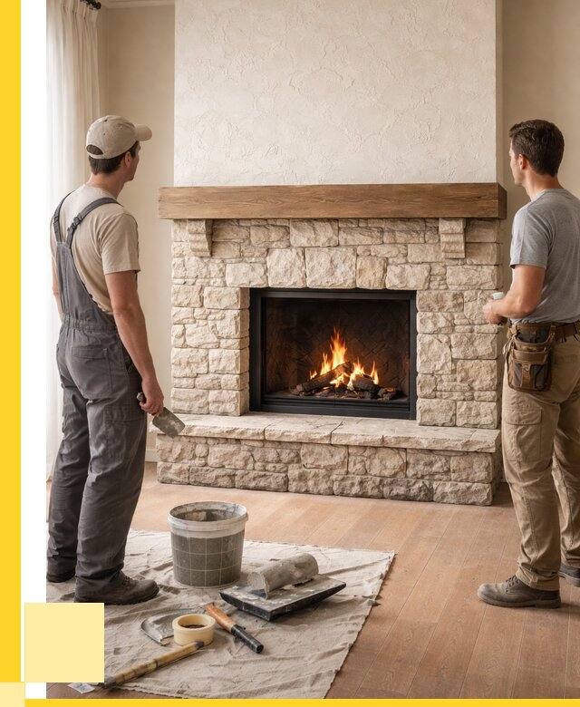 Отделка каминов в Мценске от 6583 р. под ключ | ЭриданМцн