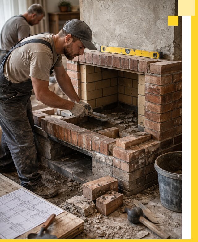 Изготовление и установка каминопечей под ключ в Мценске