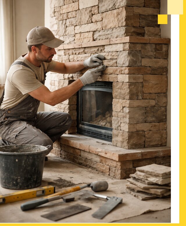 Проектирование и установка печей-каминов под ключ в Мценске