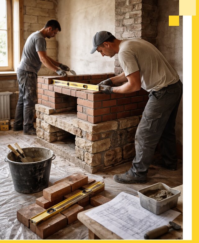 Изготовление и установка печей под ключ в Мценске с гарантией