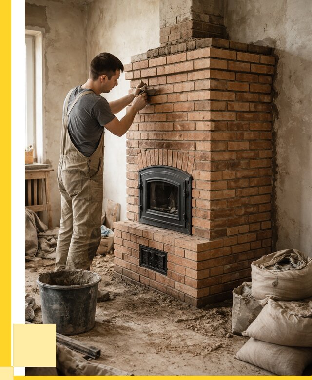 Строительство печей в Мценске от 65826 р. под ключ, ЭриданМцн