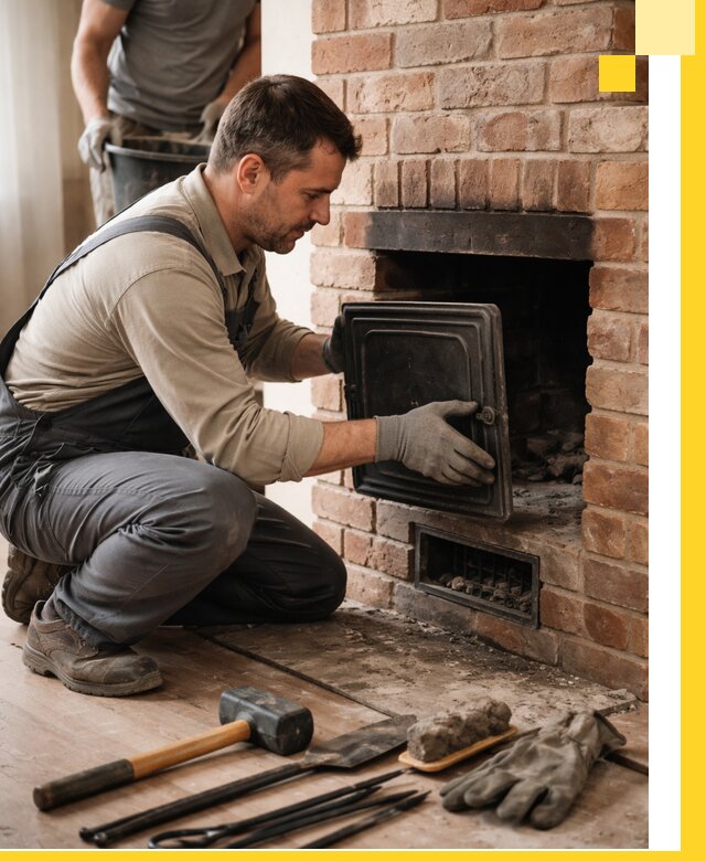 Ремонт печей в Мценске с гарантией качества и безопасности