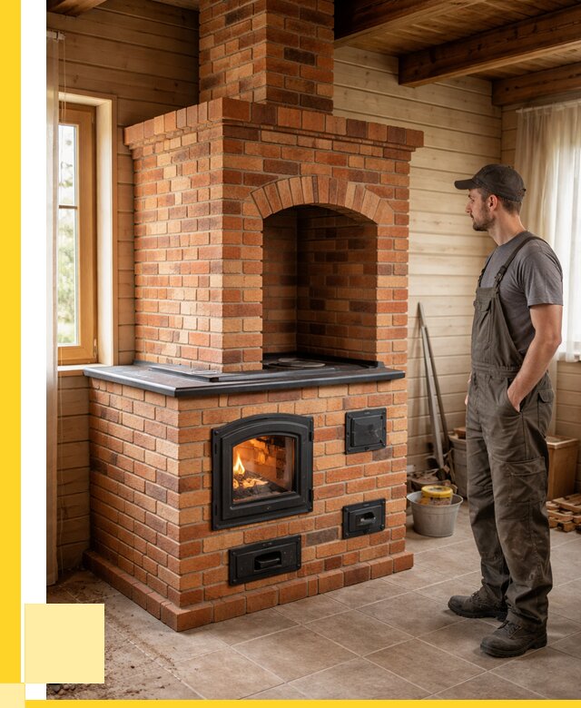 Кирпичные печи в Мценске: купить от 151905 р. | ЭриданМцн