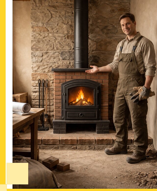 Печи отопительные из кирпича в Мценске от 81016 р., ЭриданМцн