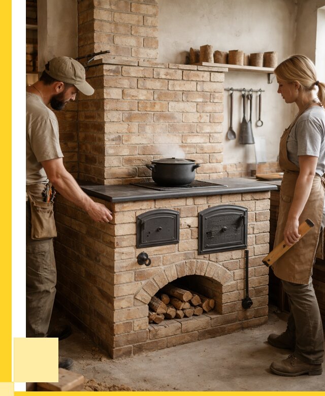 Варочно отопительные печи в Мценске от 91143 р. | ЭриданМцн