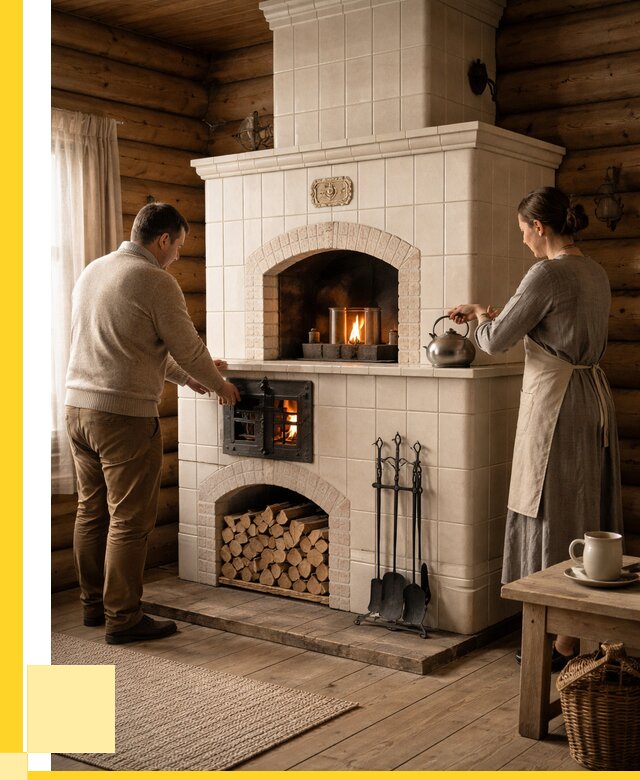 Русские печи в Мценске: установка от 151905 р. ЭриданМцн