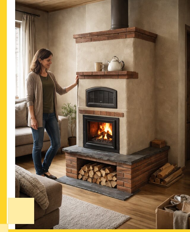 Печи шведки в Мценске от 86080 р. | ЭриданМцн — печь шведка