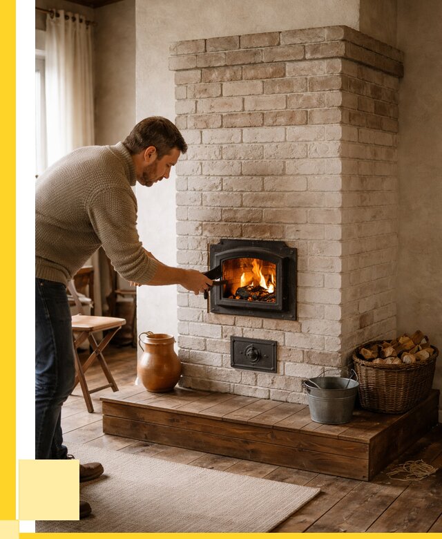 Печь голландка из кирпича в Мценске от 86080 р. | ЭриданМцн