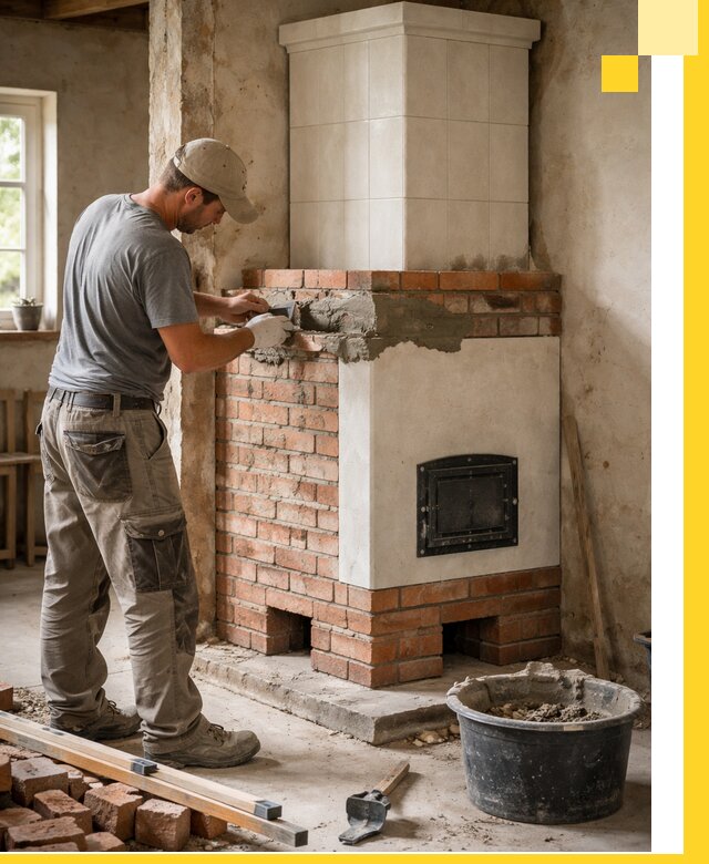 Изготовление и установка печей-голландок под ключ в Мценске