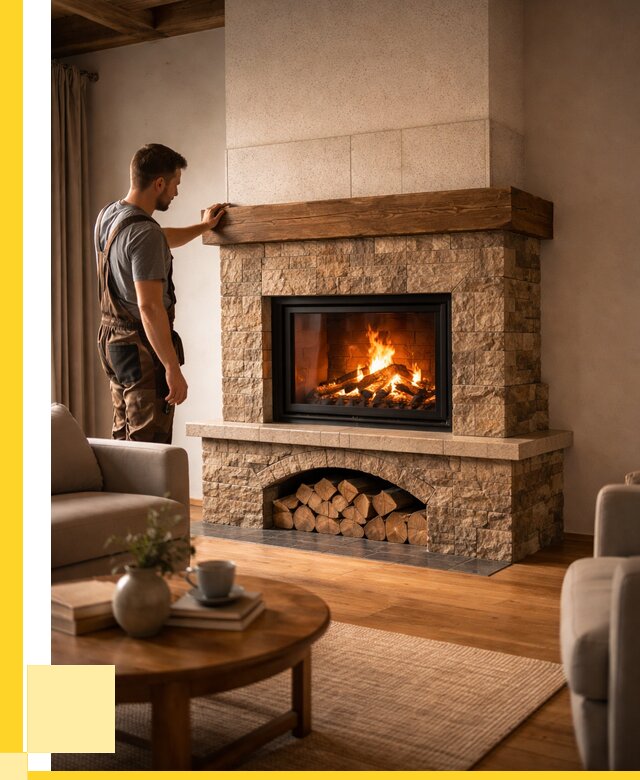 Печи камины для дома под ключ в Мценске от 55699 р. | ЭриданМцн