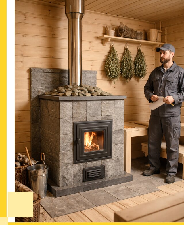 Печи для бани под ключ в Мценске от 121524 р. | ЭриданМцн