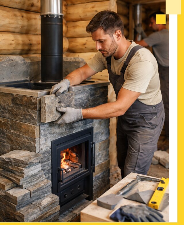 Печи для бани под ключ в Мценске: изготовление и монтаж