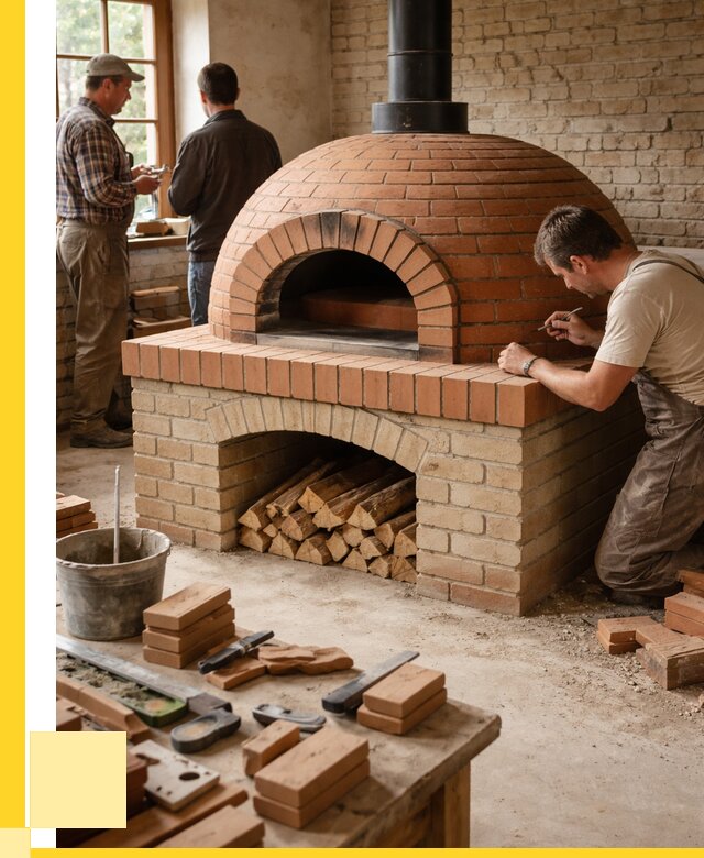 Помпейская печь дровяная для пиццы в Мценске | ЭриданМцн от 202540 р.