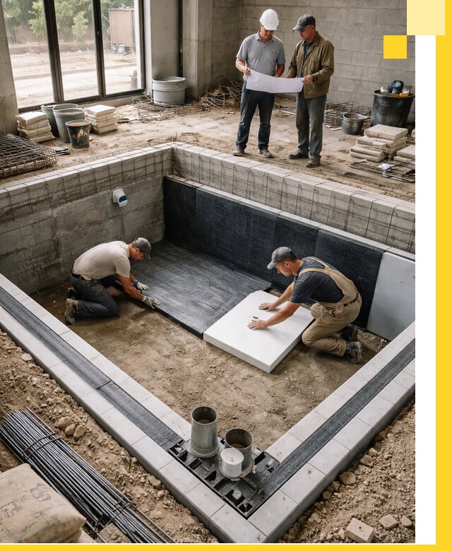 Проекты частных и общественных бассейнов под ключ в Мценске