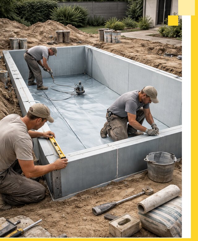 Профессиональный монтаж бассейнов под ключ в Мценске с гарантией