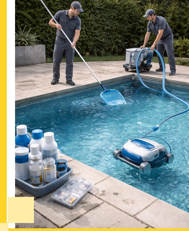 Чистка бассейнов в Мценске роботами, от 4557 р. | ЭриданМцн