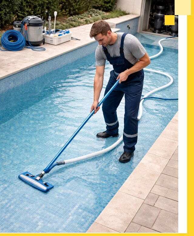 Профессиональная чистка бассейнов и фильтров в Мценске под ключ