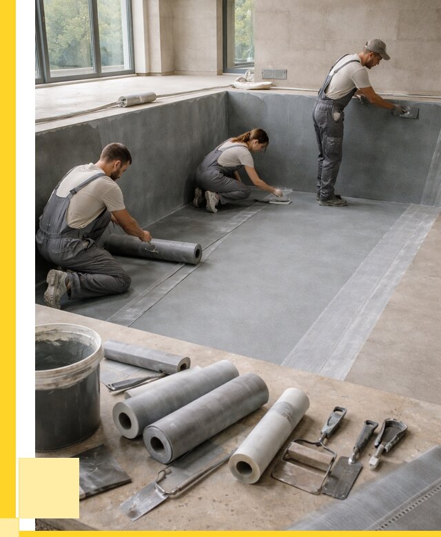 Гидроизоляция бассейнов в Мценске от 2025 р., ЭриданМцн