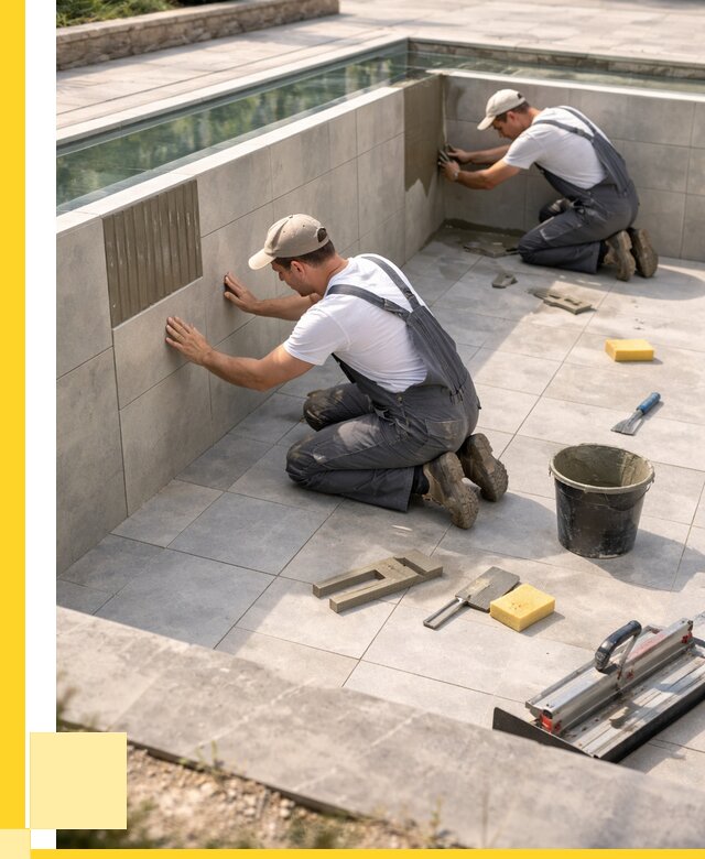 Облицовка бассейнов в Мценске от 4557 р. под ключ | ЭриданМцн