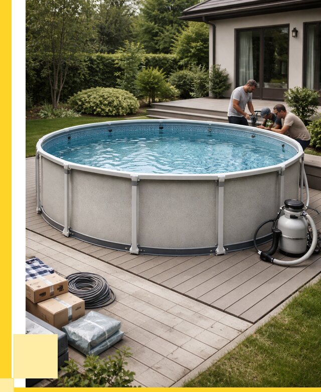 Купить каркасные бассейны в Мценске от 45572 р. | ЭриданМцн