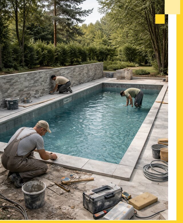 Проектирование и строительство частных бассейнов в Мценске