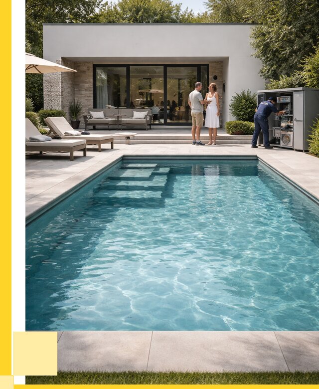 Бассейн в доме в Мценске под ключ от 1215240 р. | ЭриданМцн