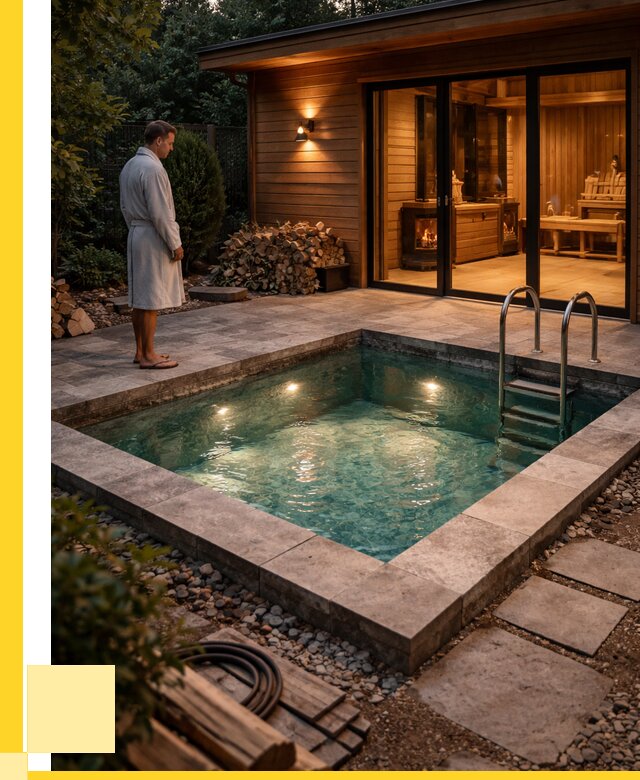 Бани с бассейном под ключ в Мценске от 96207 р. | ЭриданМцн