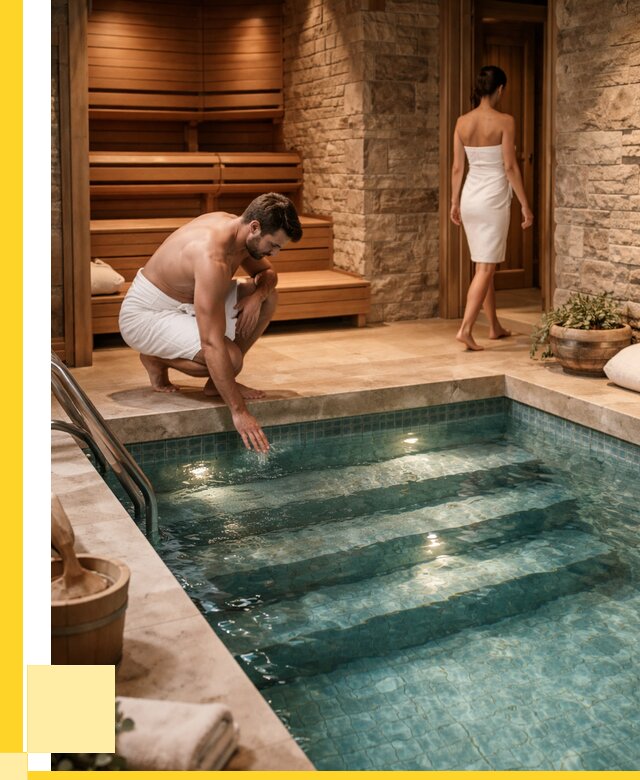 Сауна с бассейном под ключ в Мценске от 121524 р., ЭриданМцн