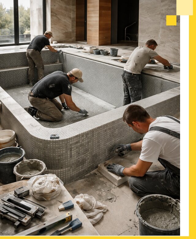 Строительство и установка СПА бассейнов под ключ в Мценске