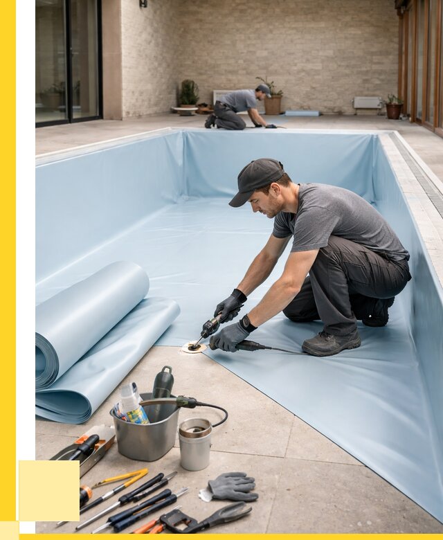 Пленка ПВХ для бассейнов в Мценске от 2532 р. | ЭриданМцн