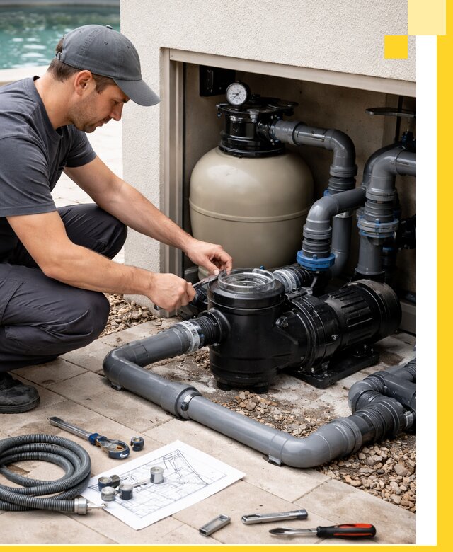 Поставка, монтаж и сервис насосов для бассейнов в Мценске