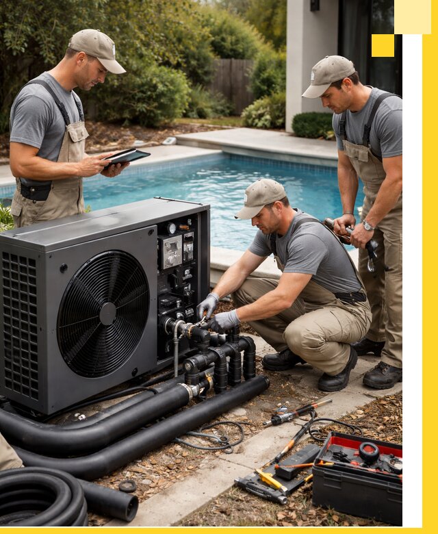 Проектирование и установка тепловых насосов для бассейнов в Мценске