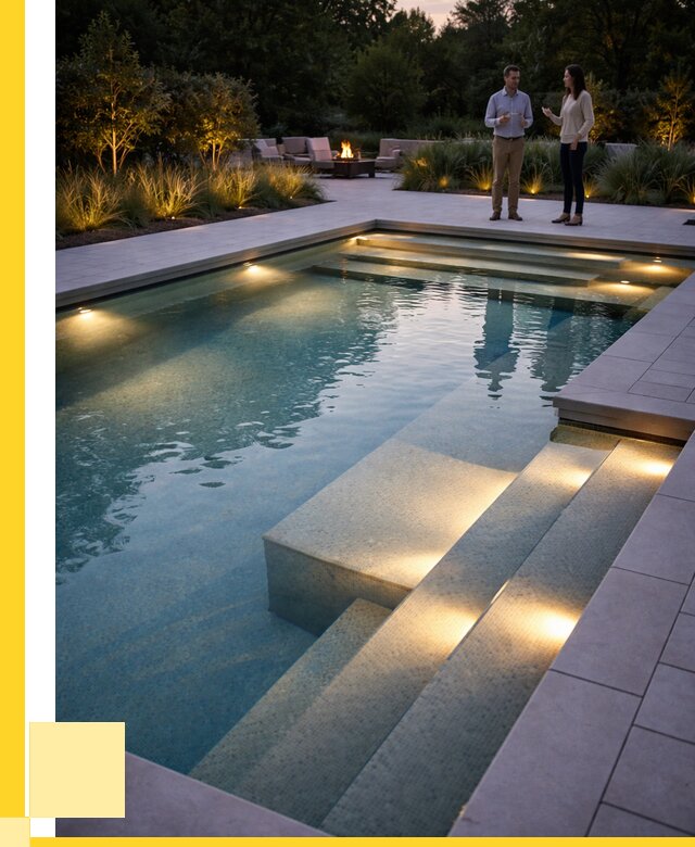 Освещение бассейнов в Мценске под ключ от 25318 р. | ЭриданМцн