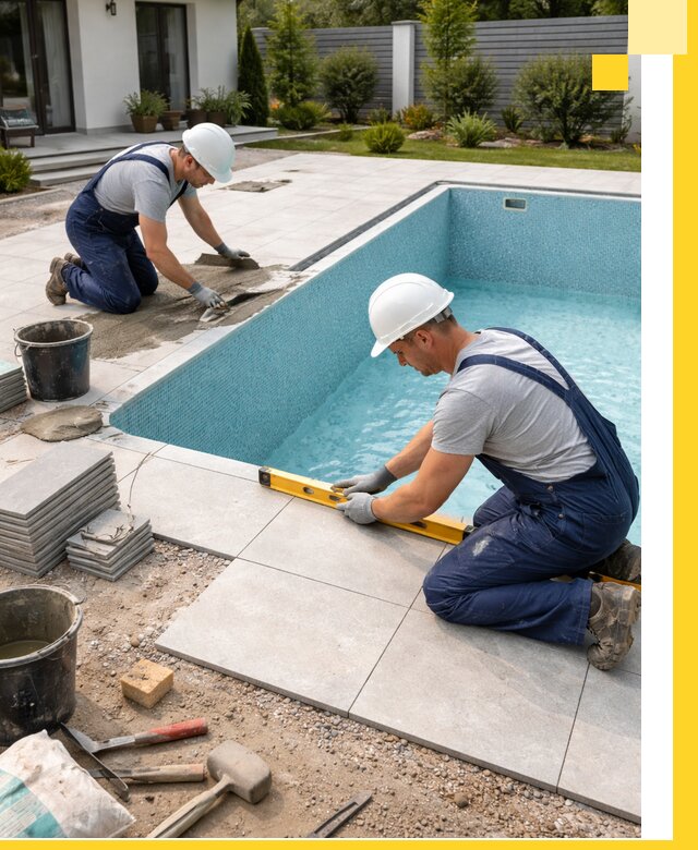 Строительство и монтаж плавательных бассейнов под ключ в Мценске