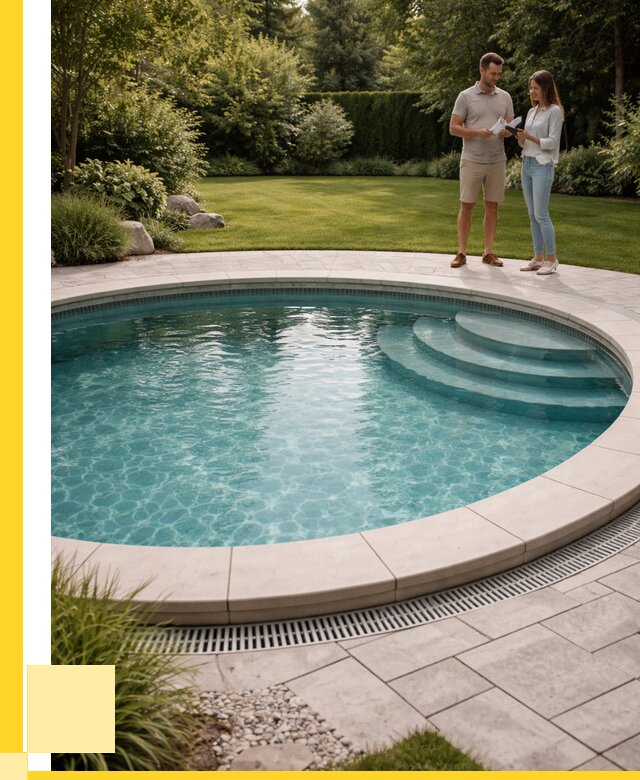 Круглые каркасные бассейны купить в Мценске от 253175 р. | ЭриданМцн