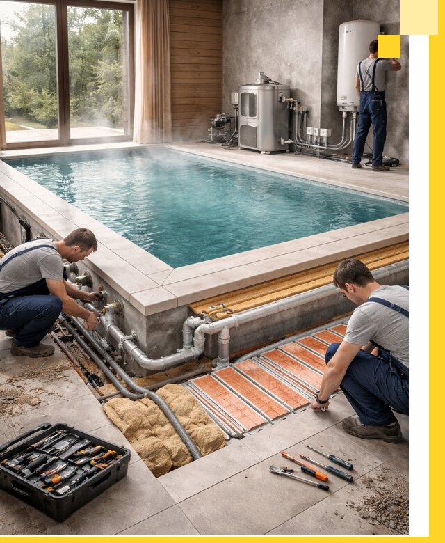 Проектирование и строительство тёплых бассейнов в Мценске