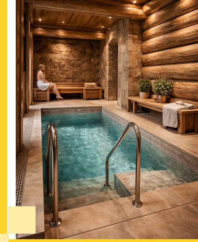 Аренда бани с бассейном в Мценске от 1519050 р. | ЭриданМцн