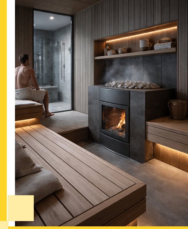 Проект сауны в частном доме в Мценске от 35445 р. | ЭриданМцн
