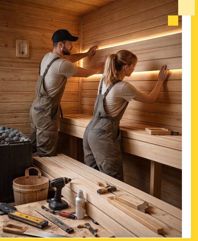 Дизайн саун и бань под ключ с индивидуальным проектом в Мценске