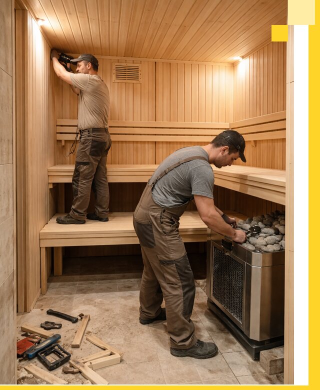 Купить сауну под ключ в Мценске с монтажом и гарантией