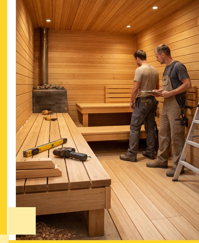 Отделка бань и саун в Мценске по цене от 4557 р. | ЭриданМцн