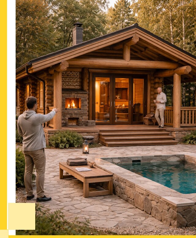 Проекты бань и хамам в Мценске от 25318 р. | ЭриданМцн