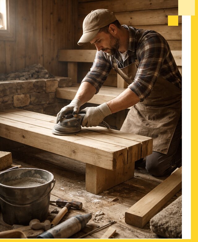 Ремонт бань под ключ в Мценске с гарантией качества и сроков